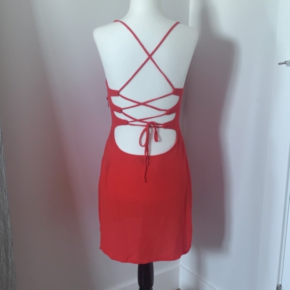 NBD Revolve dress in red size small
